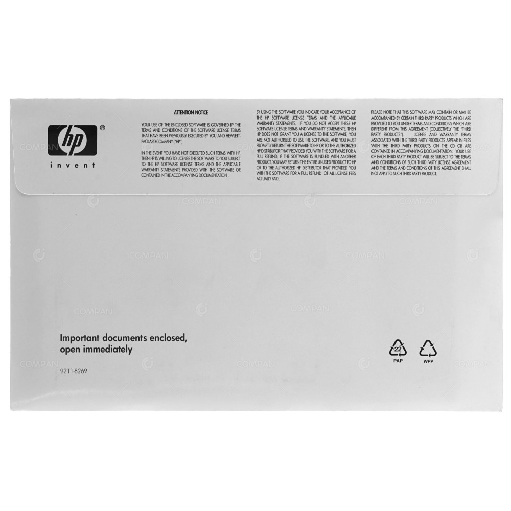 512488-B21 HP ILO ADVANCED BLADE 1 SERVER LICENSE 1YR TS&U